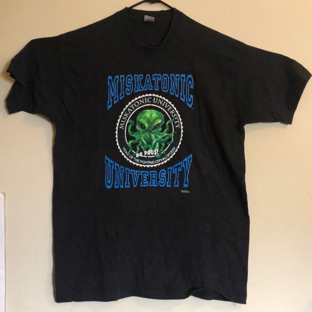 Miskatonic University t-shirt